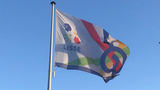 Lissese vlag voor inclusieve samenleving ontworpen door SAMENZICHT